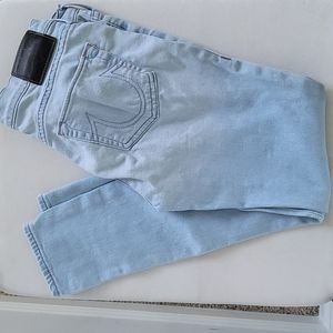 True Religion 28 Halle Mid Rise Super Skinny